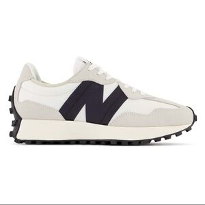 New Balance 327 Lifestyle White and Black Sneakers